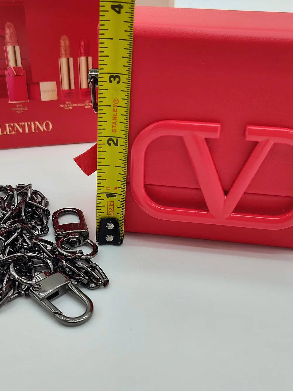 Valentino inside are